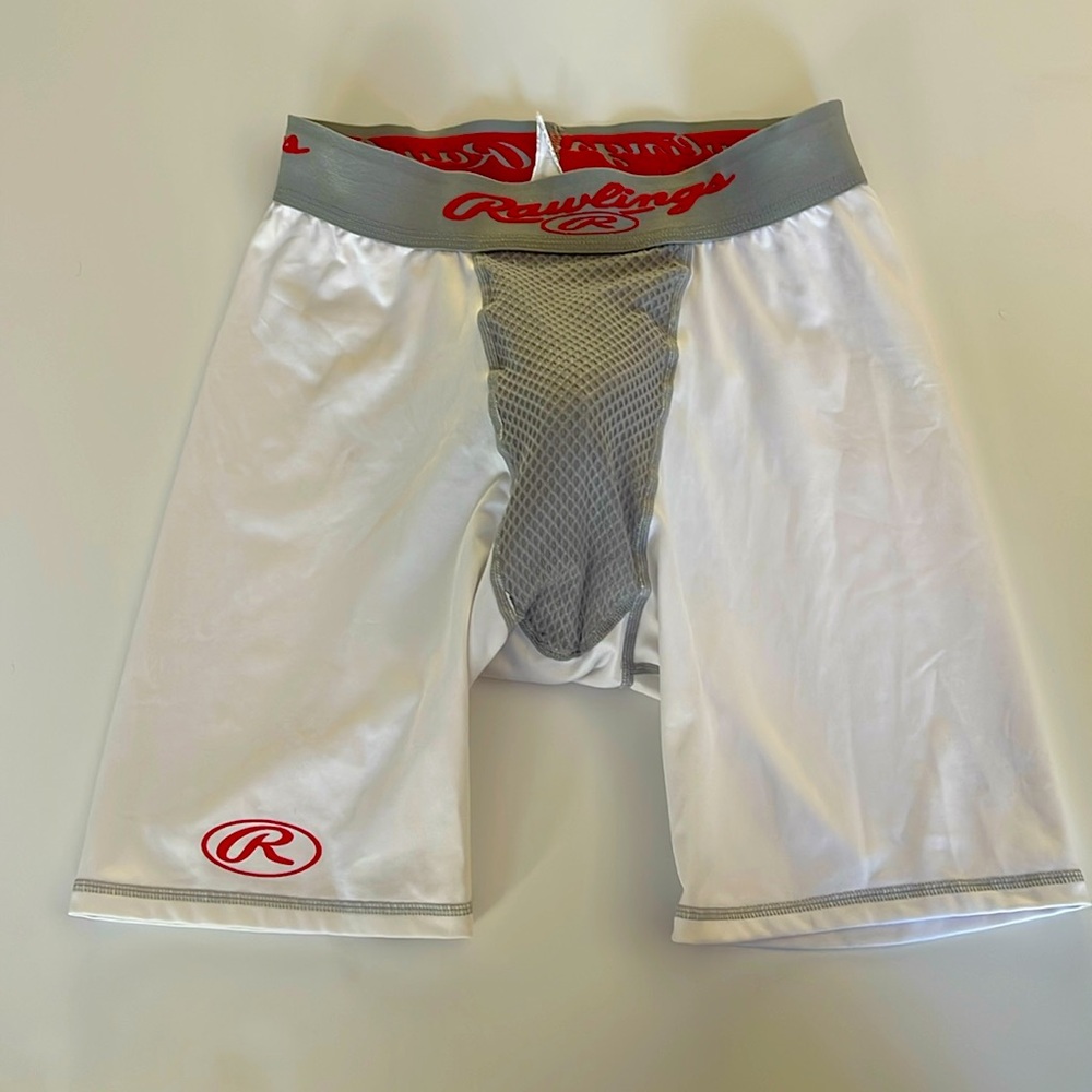 Rawlings baseball sliding shorts with cup